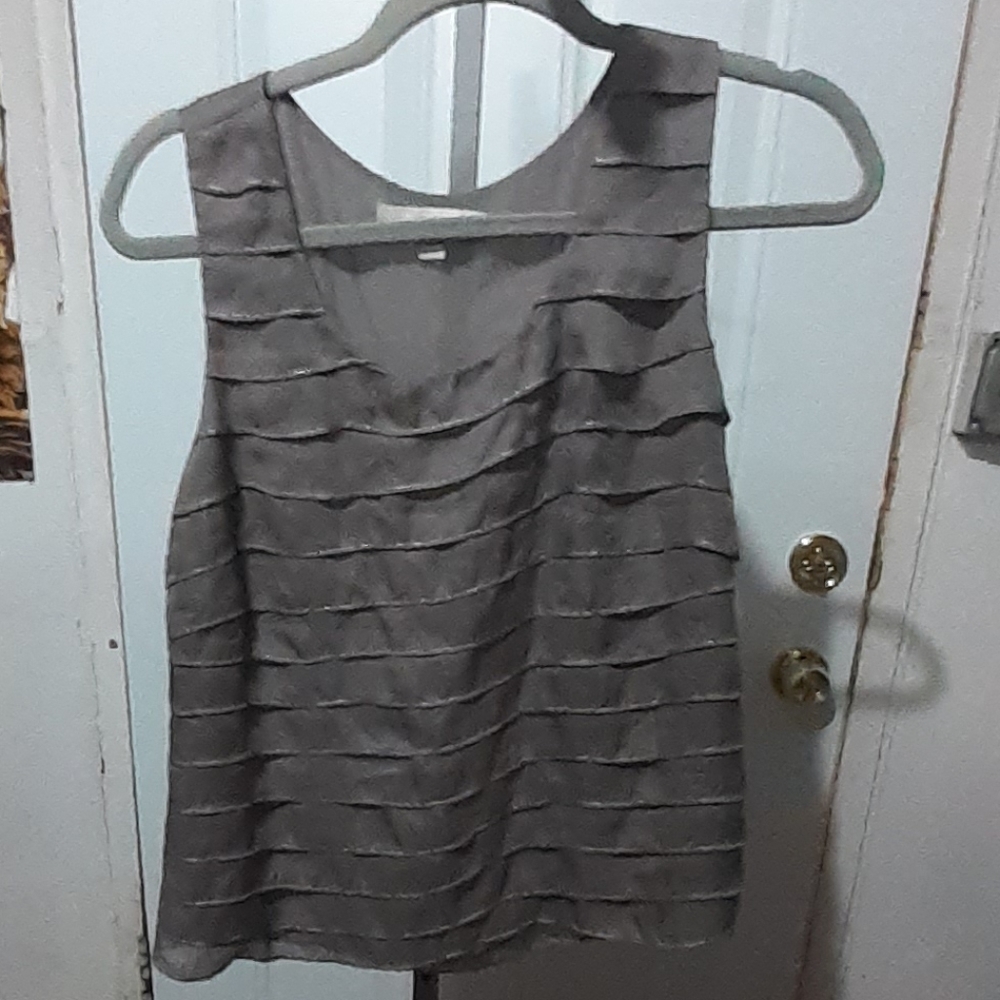 Loft Ruffle Sleeveless Top